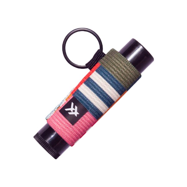 Multicolor Striped Thread Lip Balm Holder